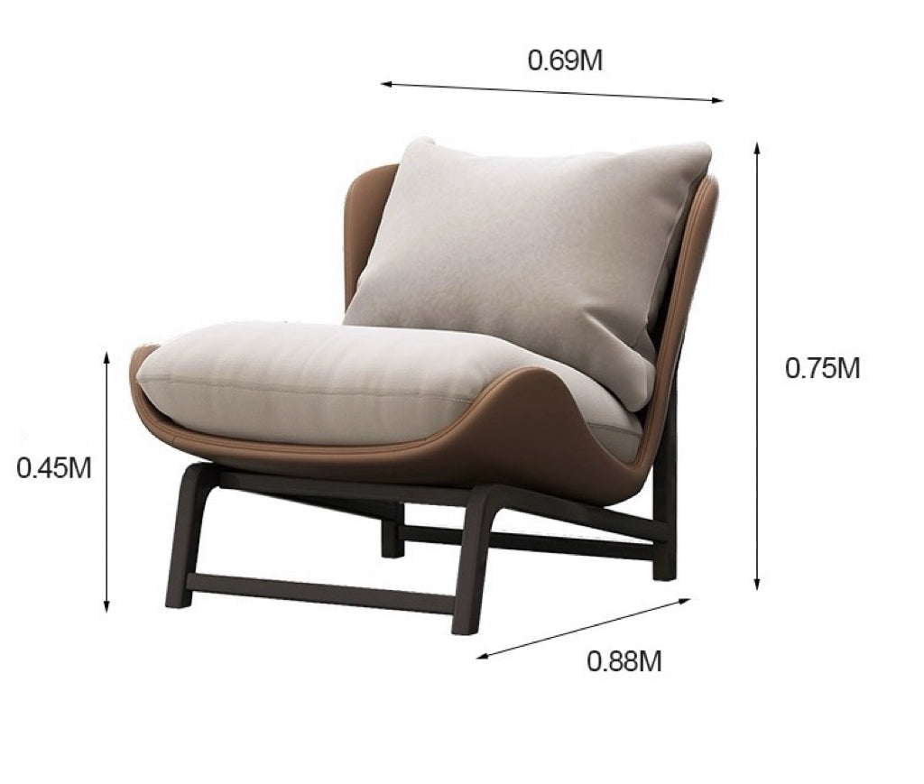 Nordic Modern Single Sofa Chair
