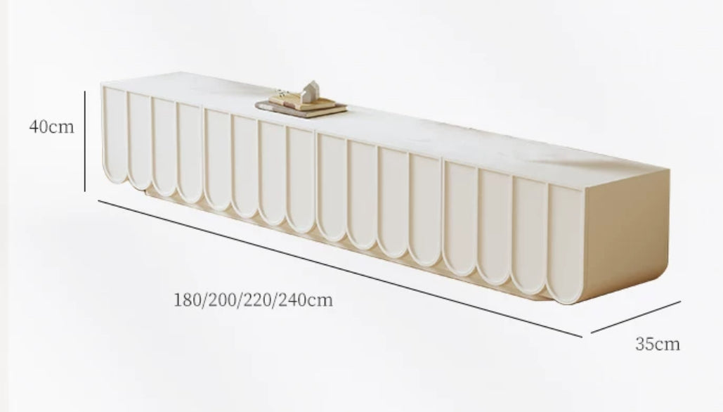 Nordic Creamy Style TV Cabinet