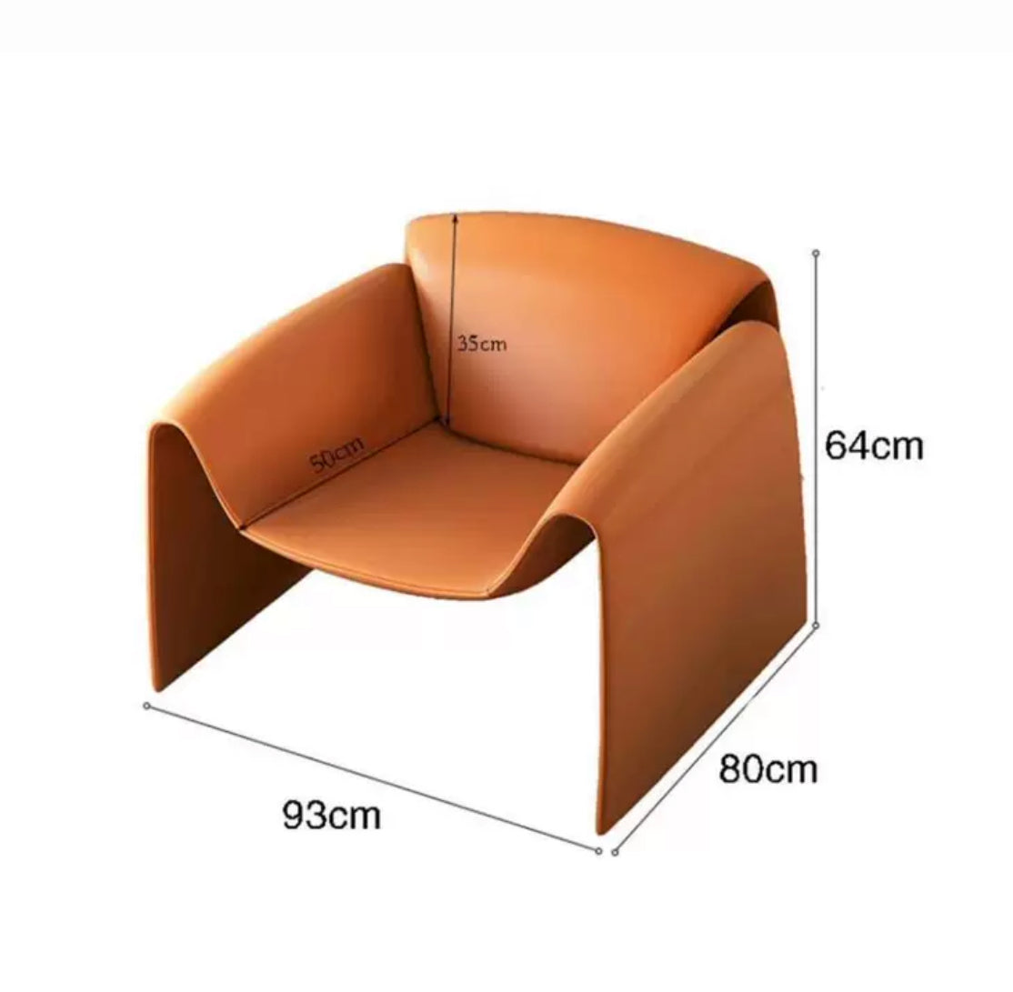 Italian Style Crab Single Sofa Chair