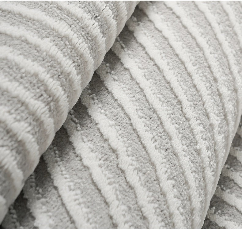 Nordic Style Minimalist Gray-tined Carpet