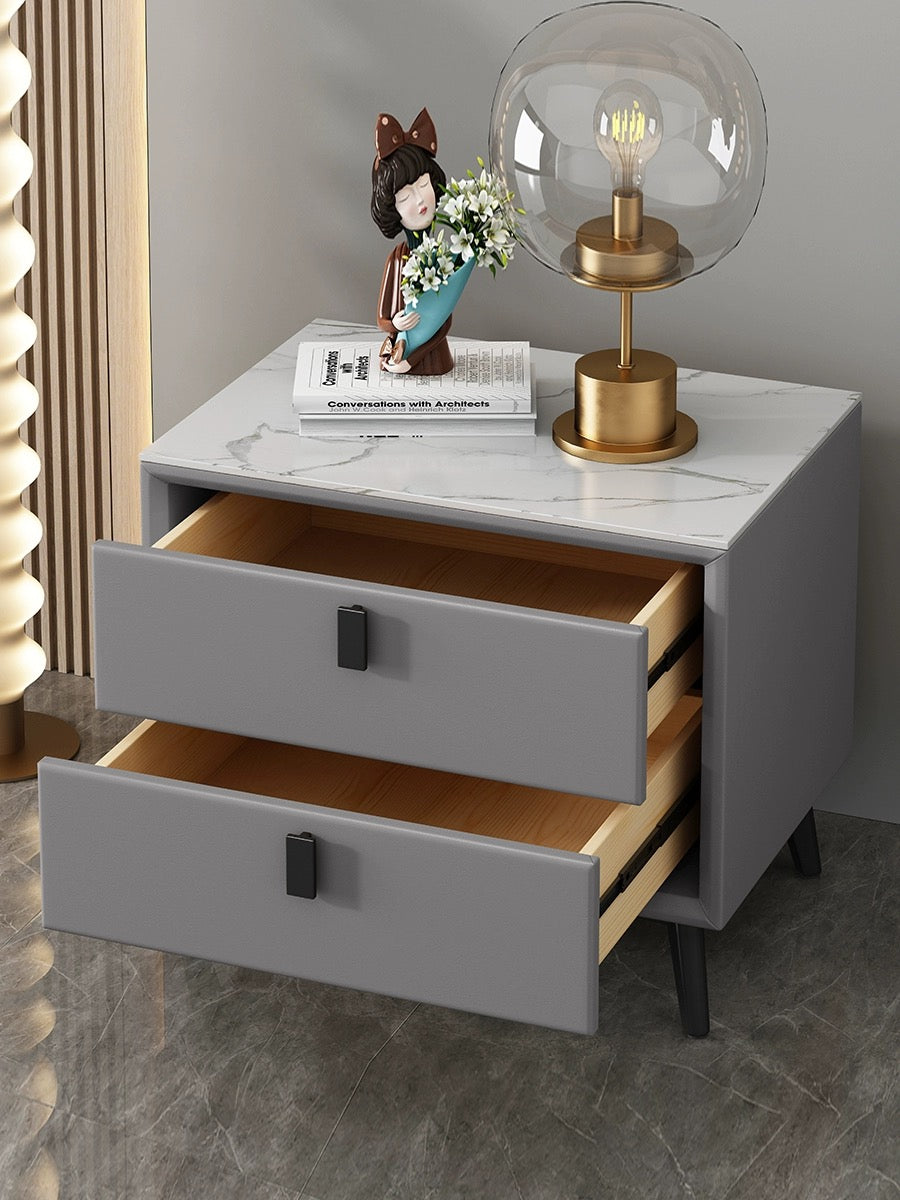 Nordic Style Modern Minimalist Solid Wood Bedside Table