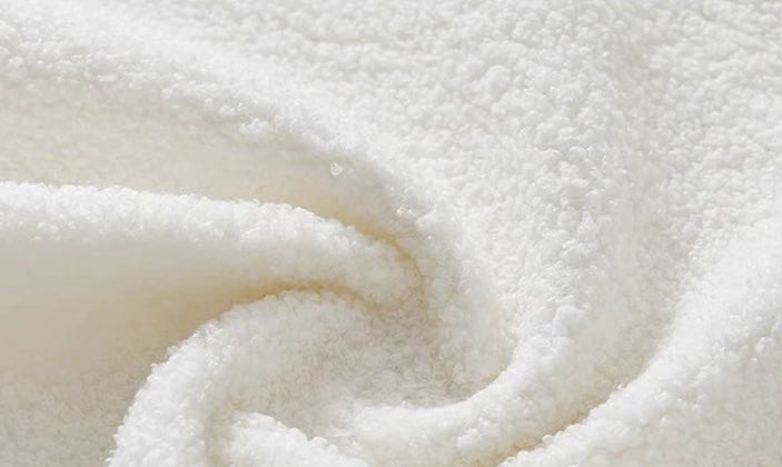 Nordic Style Cotton Candy Milk White Bedroom Bed