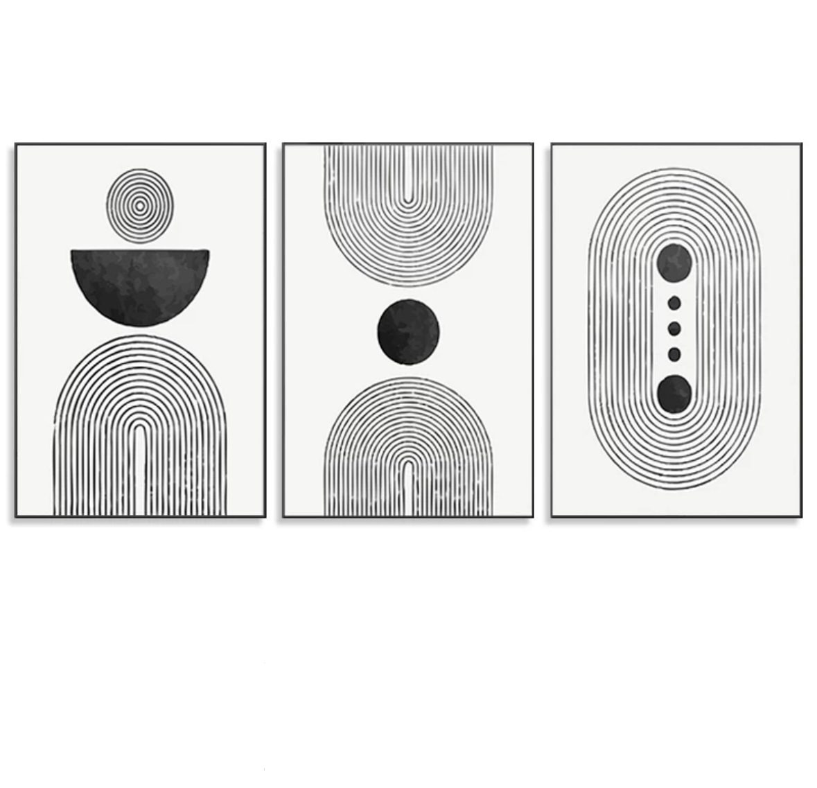 Minimalist Modern Combination Decorative Art