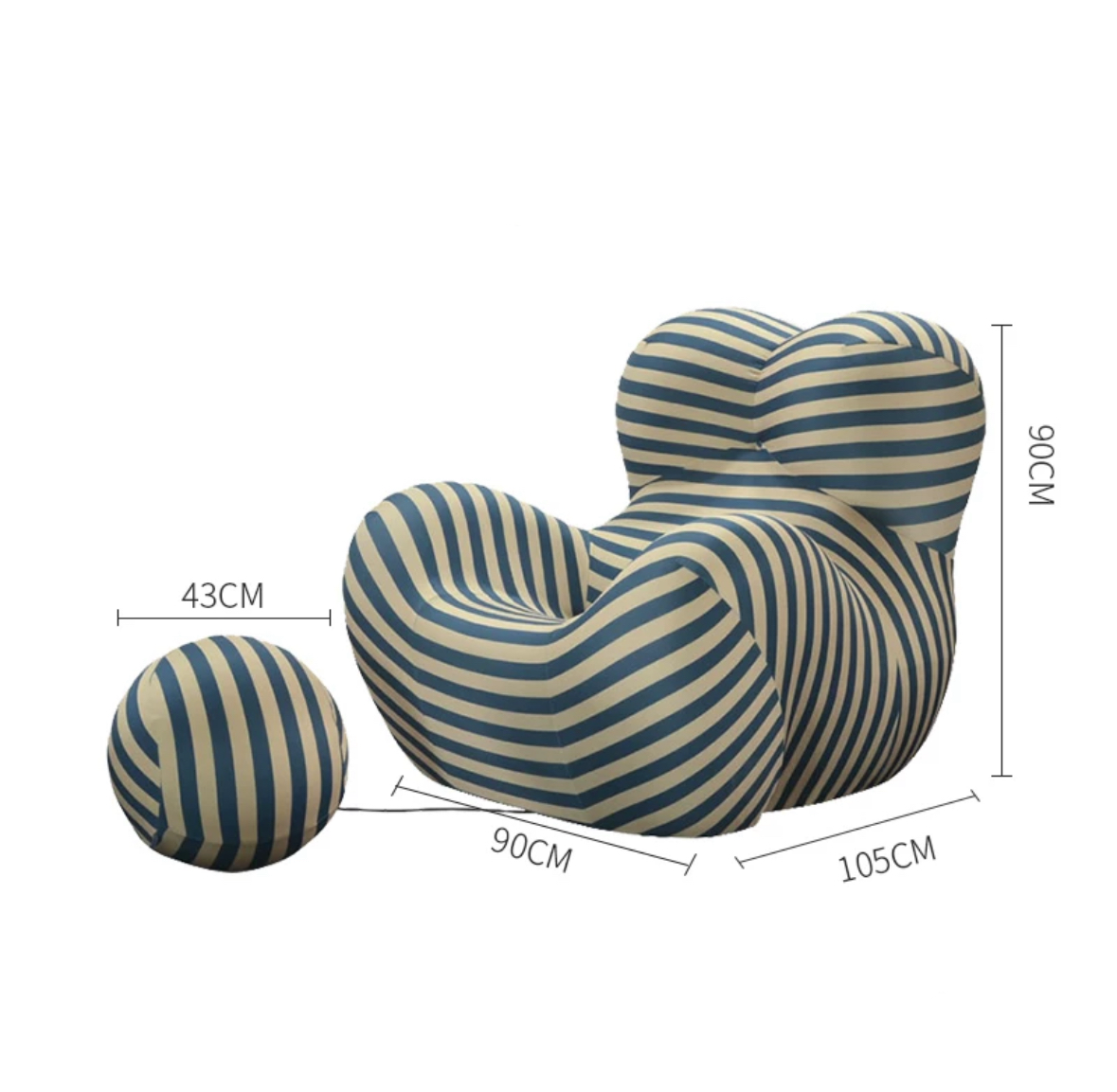 Creative Embrace-style Single Sofa