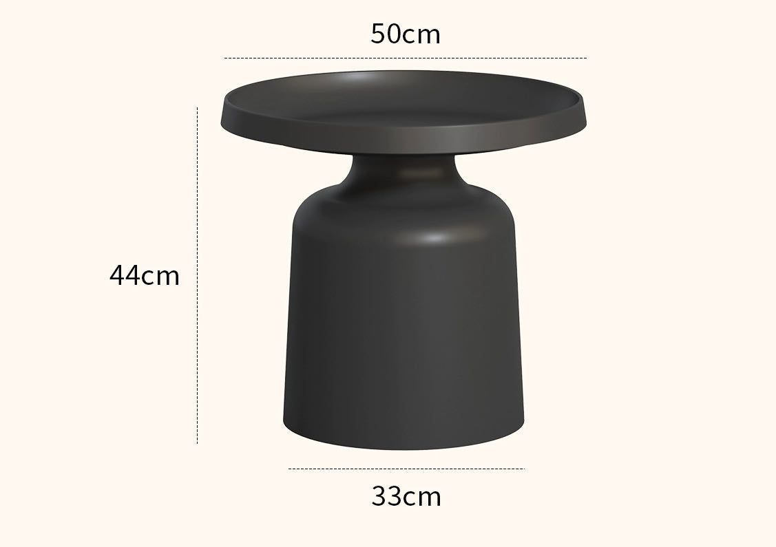 Nordic Style Round Coffee Table Combo