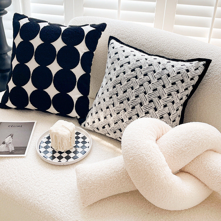 Nordic Luxury Throw Pillow