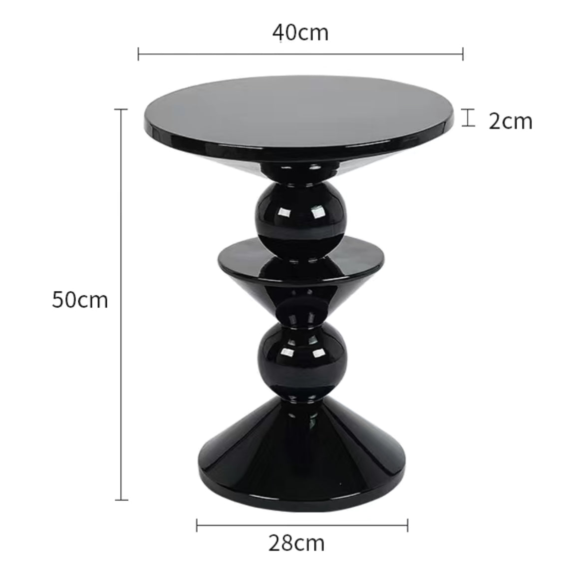 Minimalist Black Coffee Table