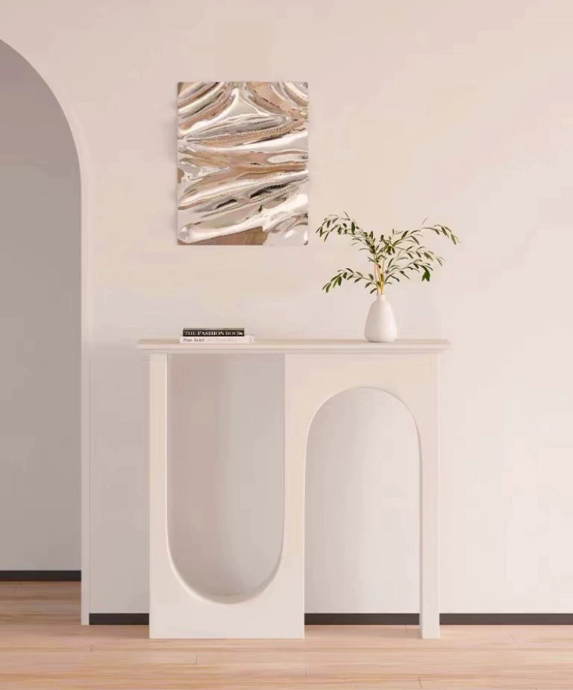 Nordic Style Artistic Minimalist Entry Way