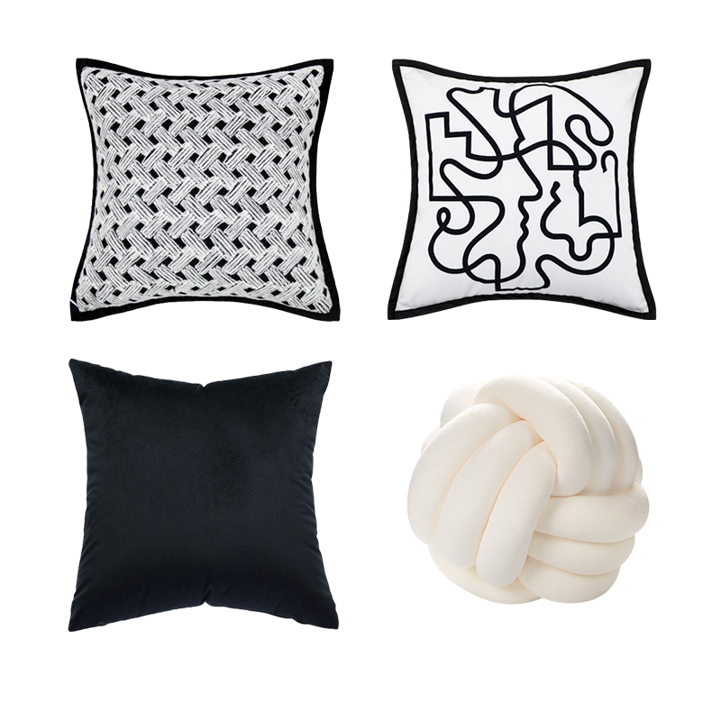 Nordic Luxury Throw Pillow