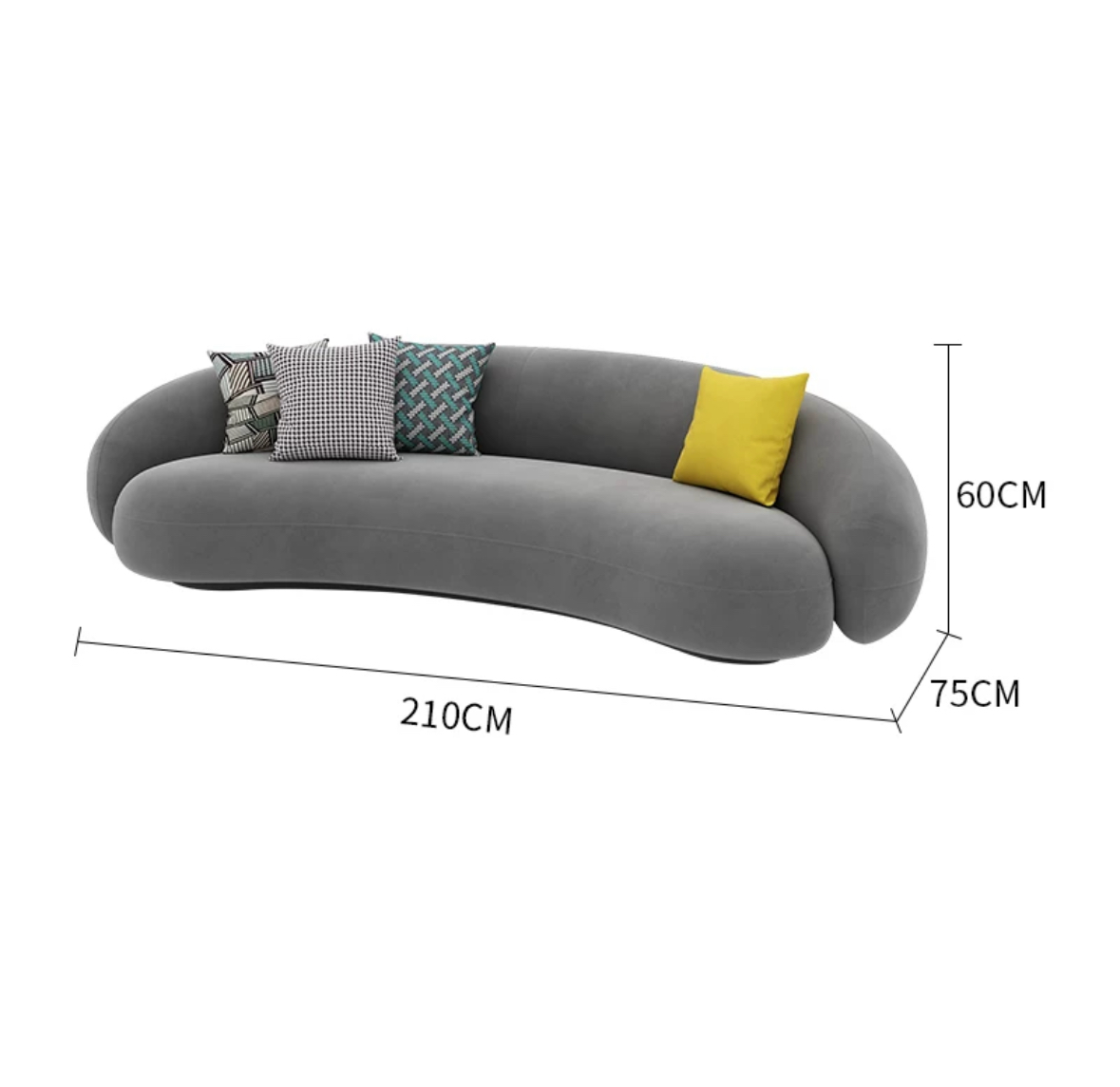 INS Style Minimalist Sofa Combo