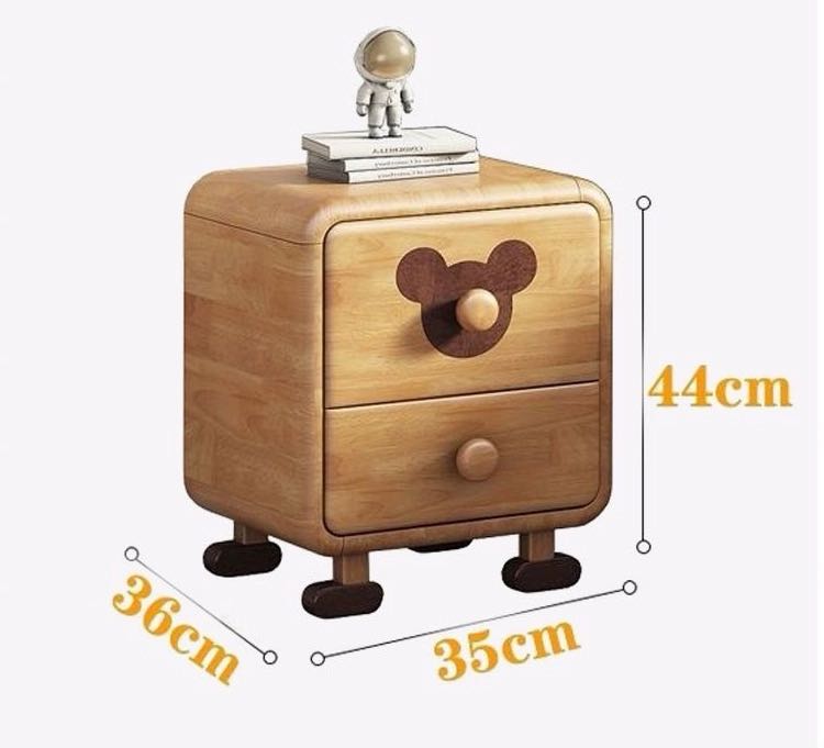 INS Style Real Mickey Children's Bedside Table