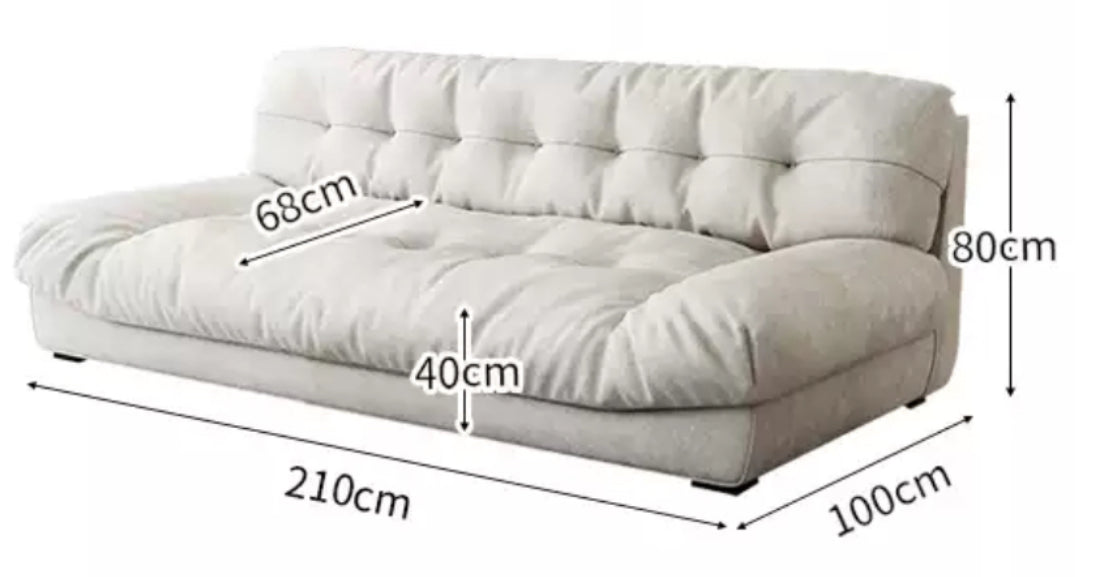 Nordic Style Cloud Fabric Sofa
