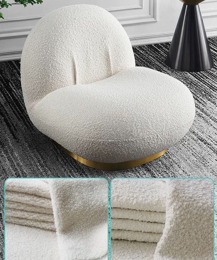 Nordic Style Minimalist Pear-Shape Sofa Chair