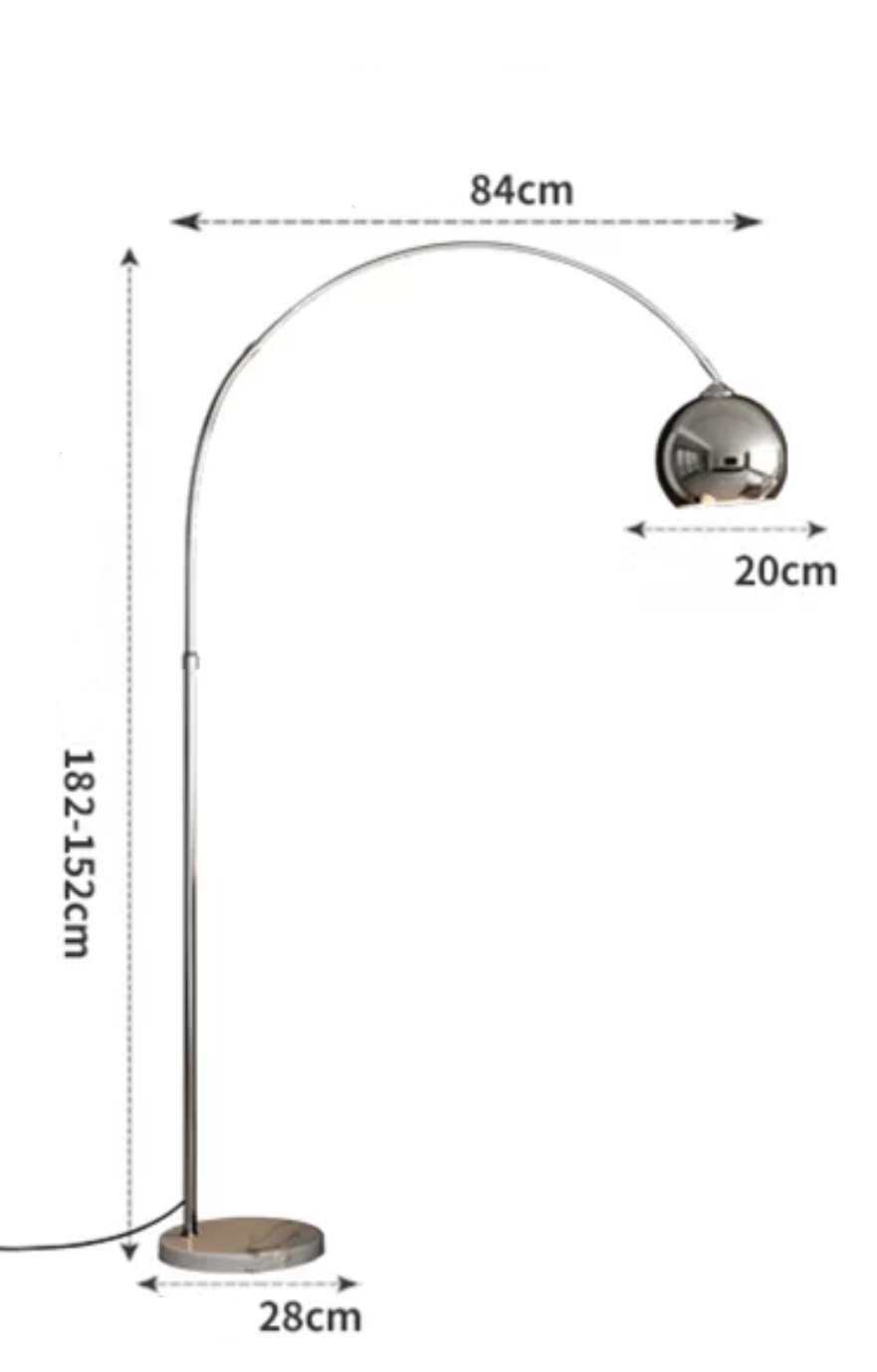 Modern Minimalist Black Metal Fishing Lamp