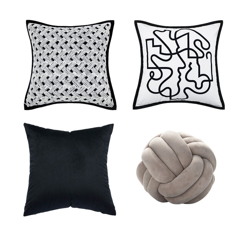 Nordic Luxury Throw Pillow