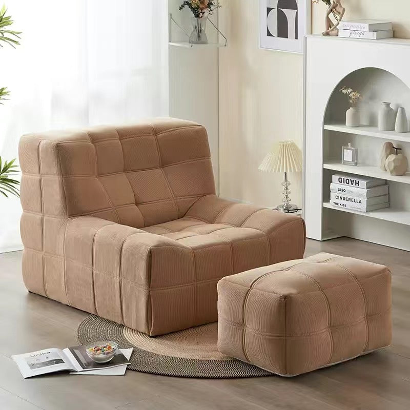 Nordic Square Single Sofa Chair
