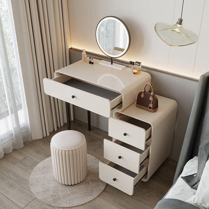 Nordic Style Cream White Dressing Table