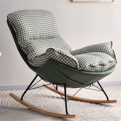 Nordic Style Minimalist Rocking Chair Sofa