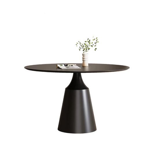 Masterpiece, Nordic Roman Simple Round Slate Dining Table