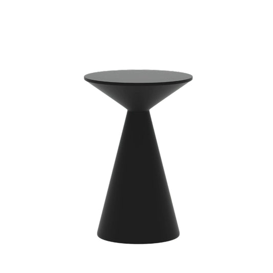Nordic Style Minimalist Cone-shaped Black Side Table