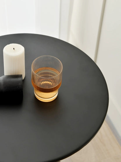 Nordic Style Minimalist Cone-shaped Black Side Table