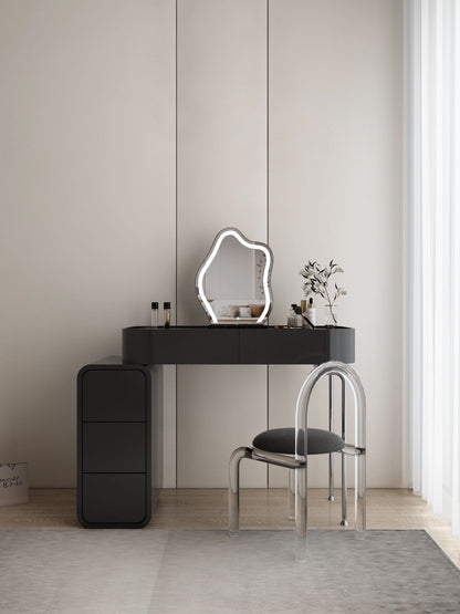 Modern Minimalist Style Cloud Mirror Dressing Table