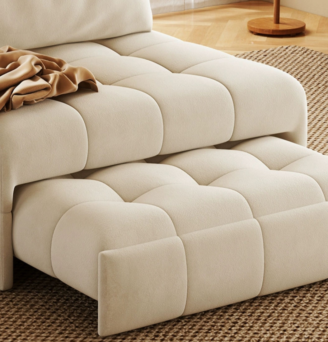 Nordic Style Minimalist Profiterole Sofa Bed