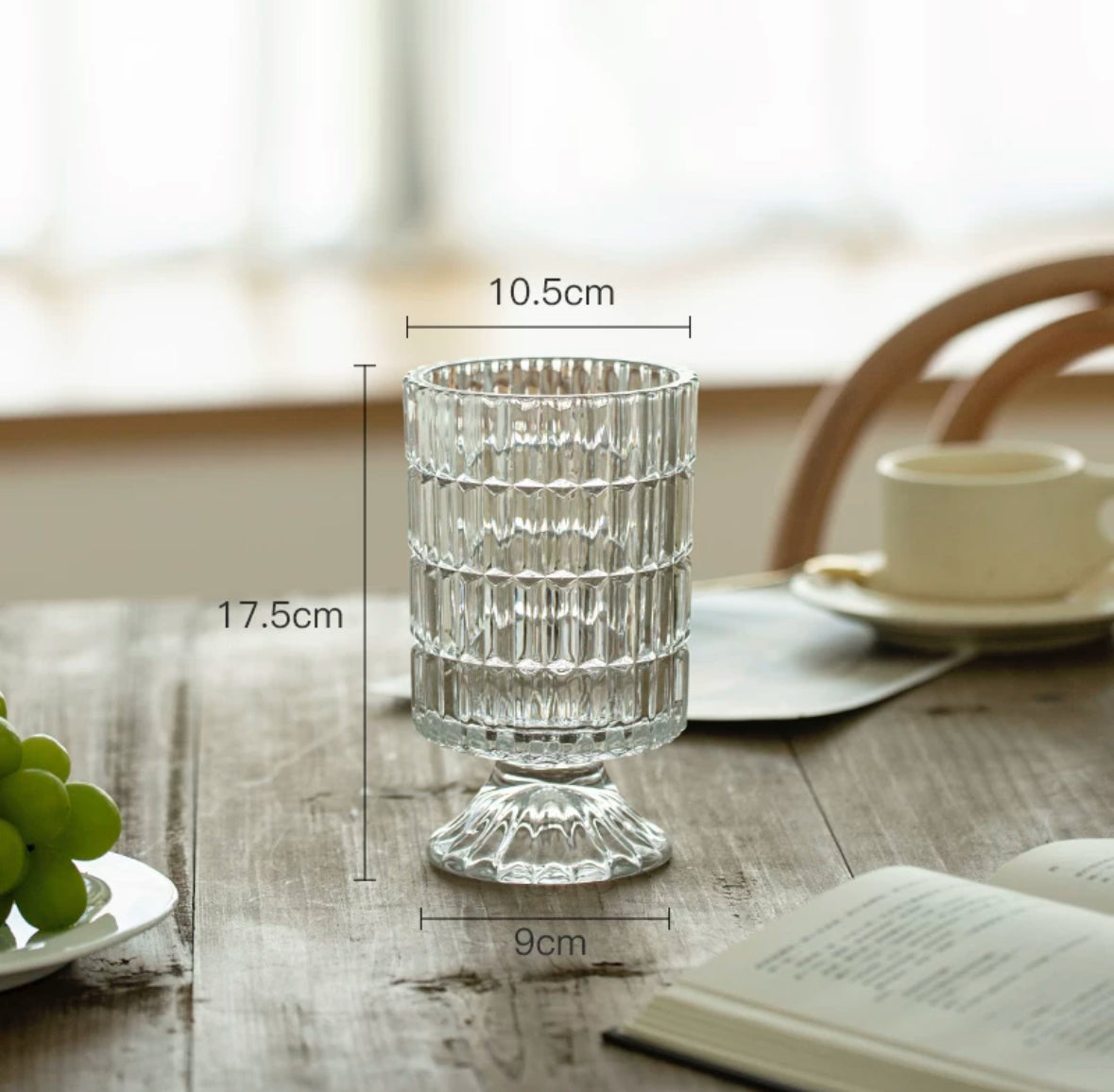Luxury High-Grade Thickened Lead-Free Glass Vase
