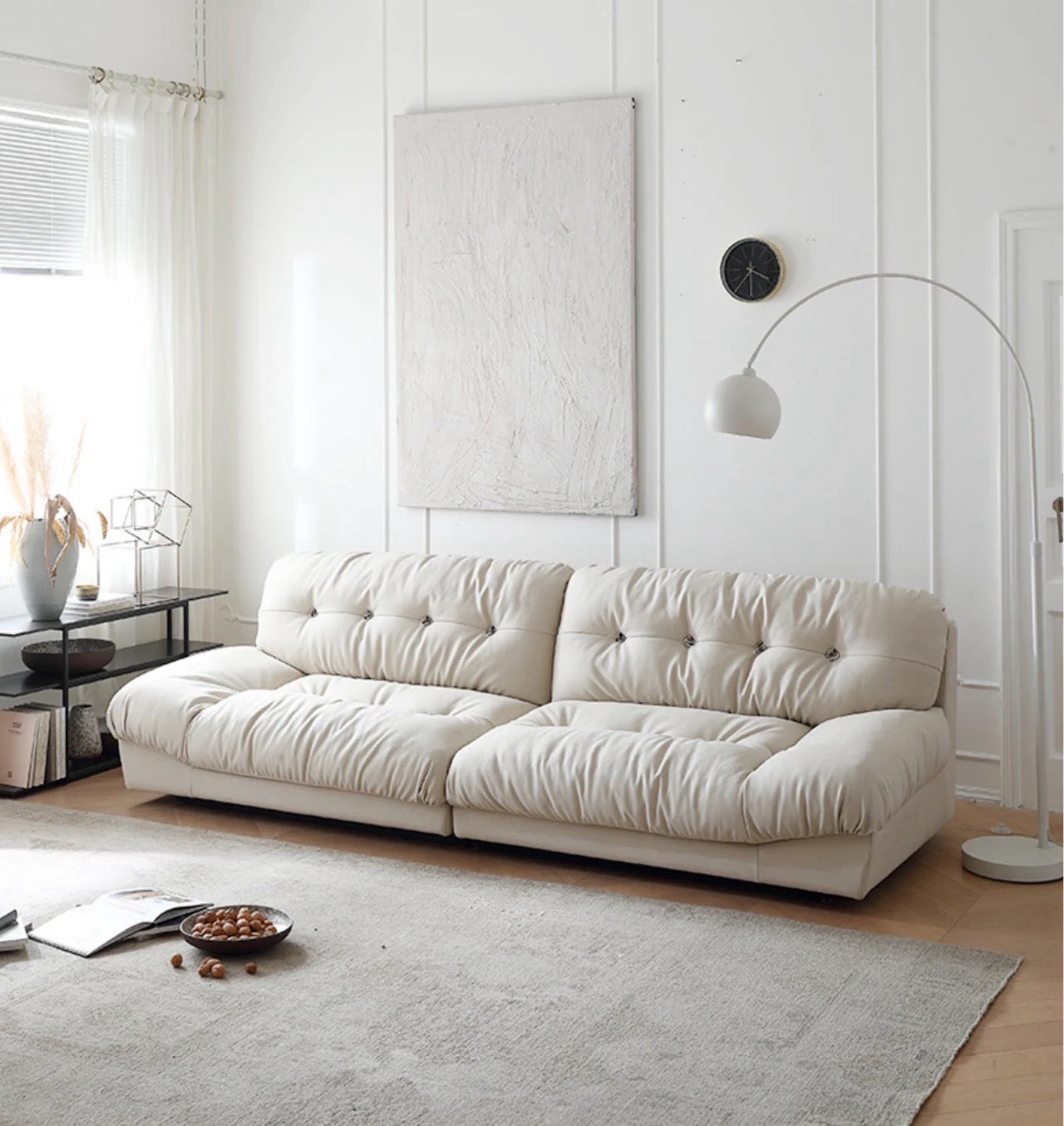 Nordic Style Cloud Fabric Sofa