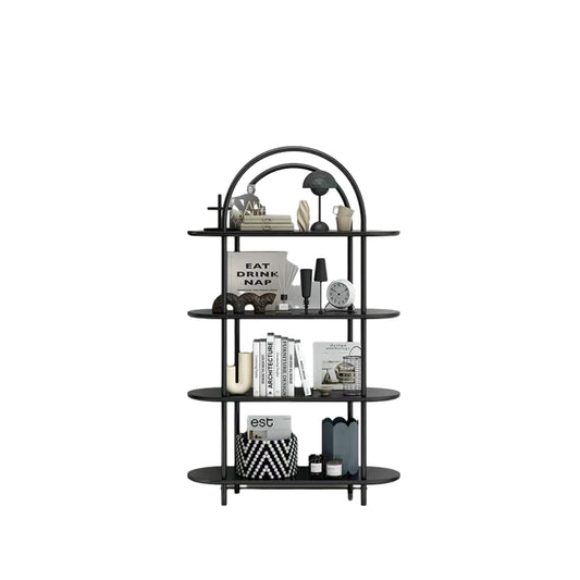 Nordic Style Minimalist Modern Iron Display Shelf Storage Rack