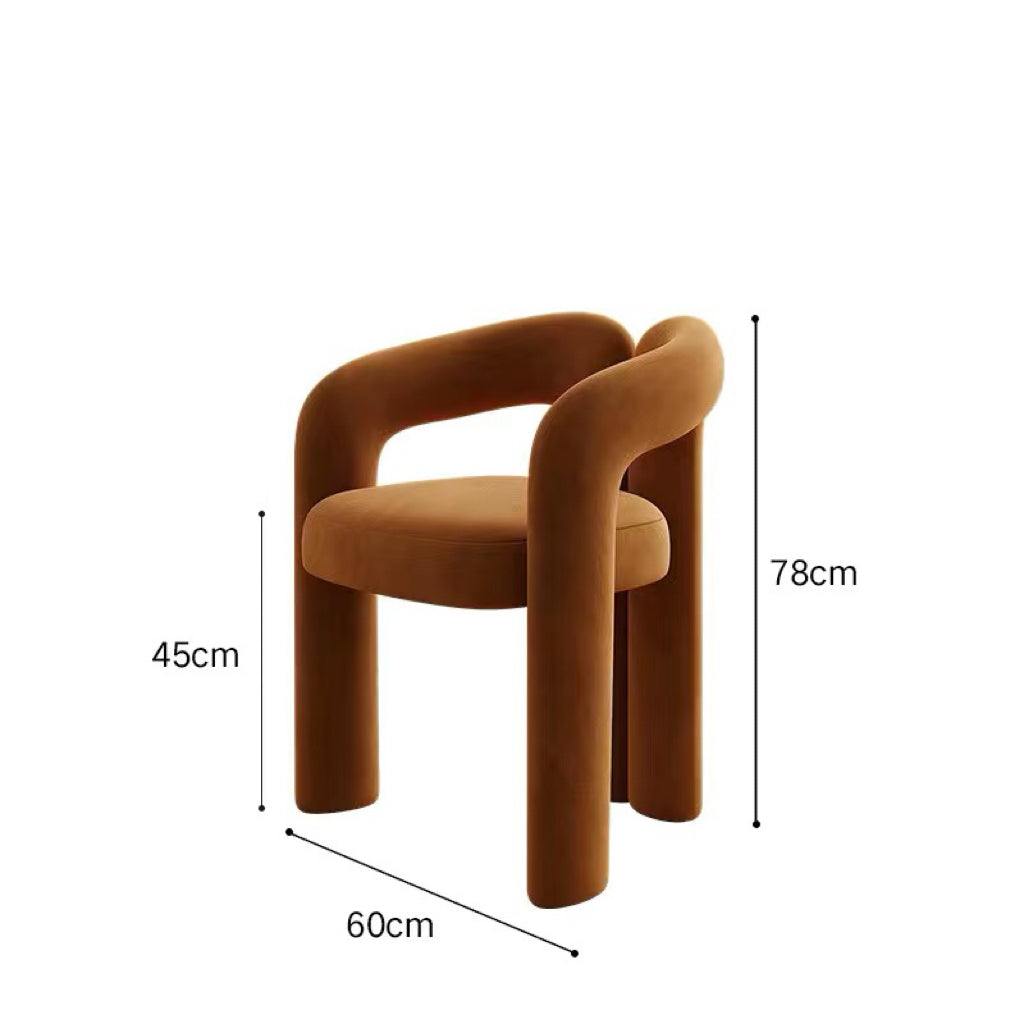 Nordic Irregular Shape Sofa Single Chair