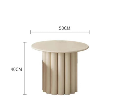 Nordic Minimalist Round Coffee Table
